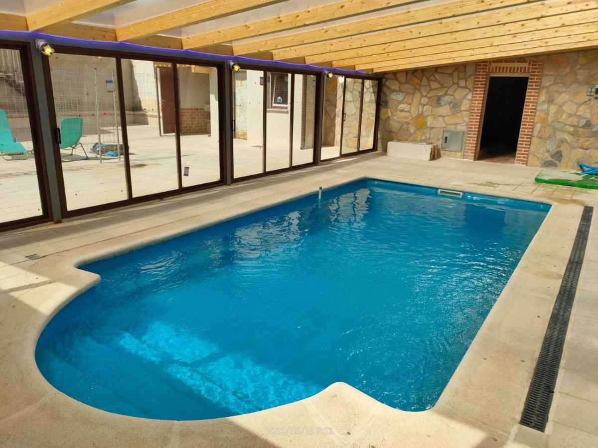 Casa Rural Banos Del Rey Con Piscina Climatizada Vega de Santa Maria Luaran gambar